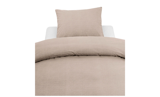 WASHED Bäddset Tvättad Bomull Khaki