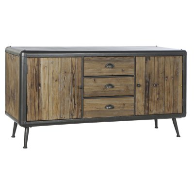 Skänk DKD Home Decor Metall Gran (144 x 45 x 75 cm)