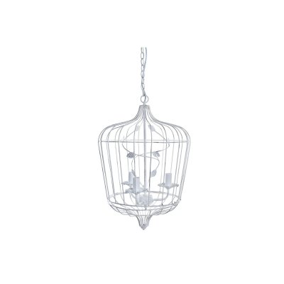Taklampa DKD Home Decor 25W Vit 220 V (37 x 37 x 55 cm)