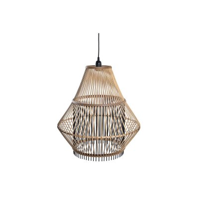 Taklampa DKD Home Decor Svart Brun 50 W (50 x 50 x 52 cm)