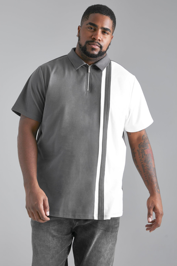 Plus - Mjuk Piké I Slim Fit