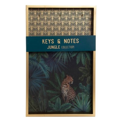 Nyckelskåp DKD Home Decor Jungle (25 x 4 x 40 cm)
