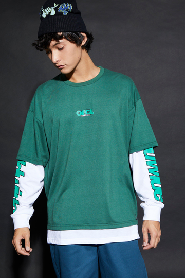 Oversized Långärmad Topp