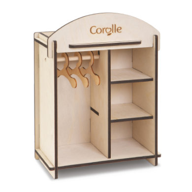 Corolle ® Mon Grand Poupon - Träskåp 30-36cm