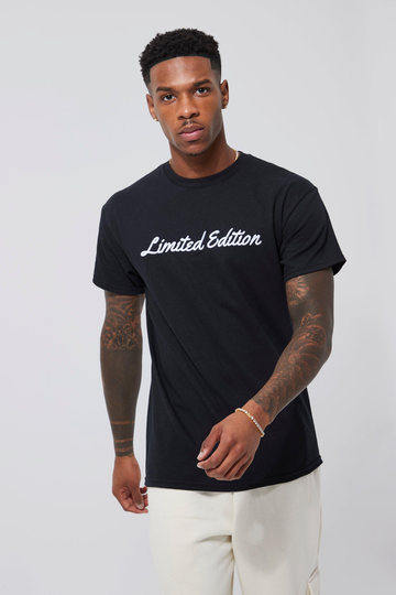 Limited Edition T-Shirt Med Brodyr, Black