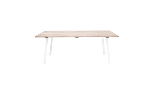 COZY Matbord Natur Vit