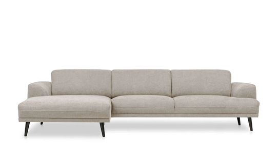 ANCONA Divansoffa Vänster Mörkbeige