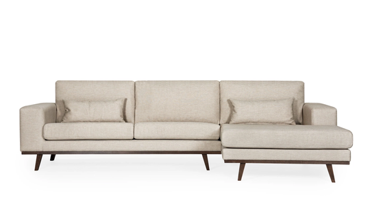 STOCKHOLM Classic Divansoffa Höger Beige
