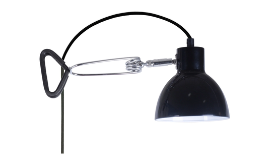 MONTE Vägglampa Svart