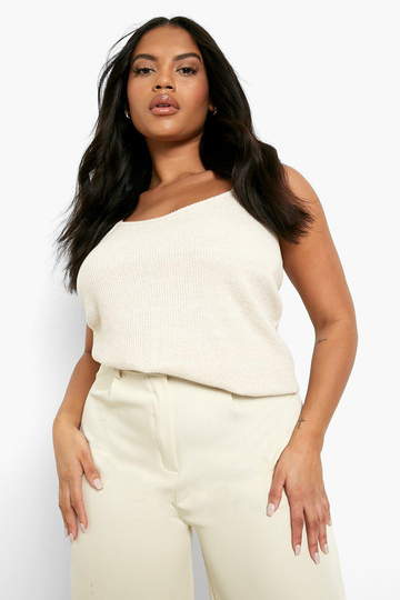 Plus - Ribbat Linne, White