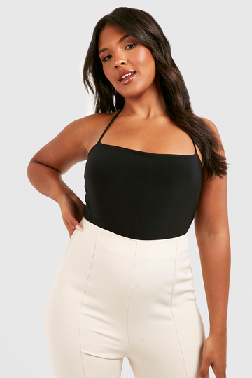 Plus - Body I Återvunnet Tyg, Black