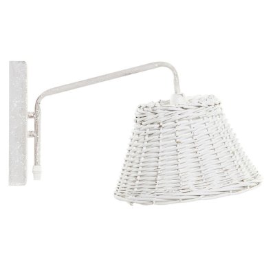 Taklampa DKD Home Decor 25W Metall Vit vide 220 V (21 x 39 x 22 cm)