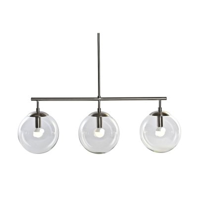 Taklampa DKD Home Decor Silvrig (78 x 25 x 24 cm)