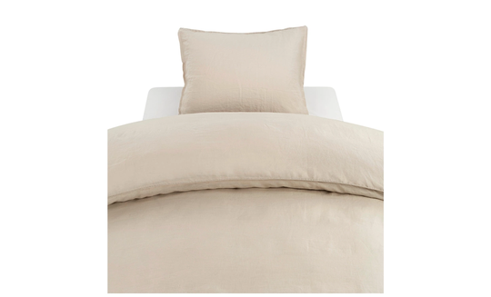 KAIRO Bäddset Kingsize Linne Sand