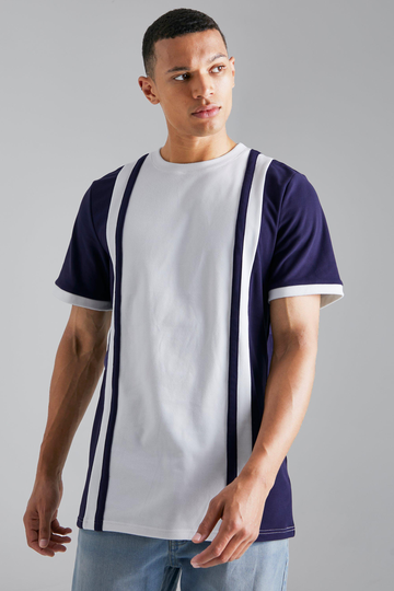 Tall - Mjuk T-Shirt I Slim Fit, Blue