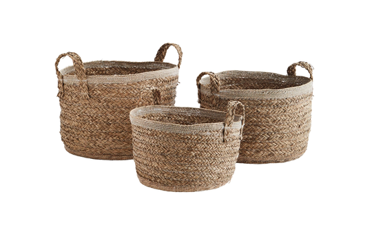 SJÖGRÄS Korgar 3-pack