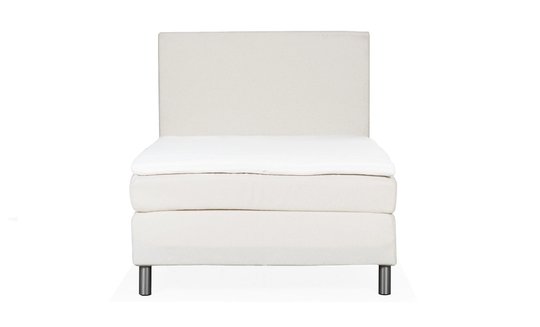 ÄNGSVIK 140 Sängpaket Bouclé Offwhite