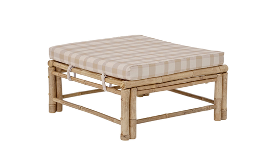 KORFU Fotpall Bambu Natur