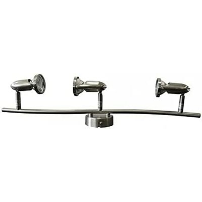 Taklampa EDM 32028 Metall 50 W Kromad (54 cm)
