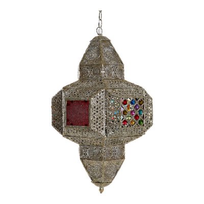 Taklampa DKD Home Decor Akryl Metall Glas (36 x 36 x 62 cm)