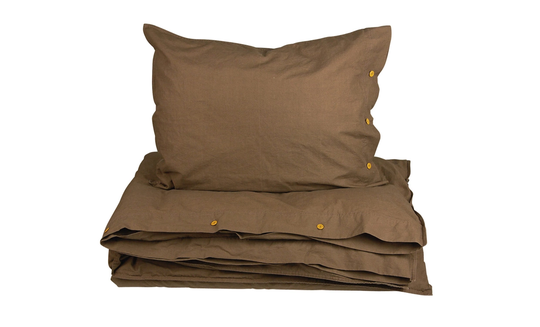 HYGGE Bäddset Enkel Choklad