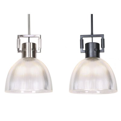 Taklampa DKD Home Decor Glas Silvrig Svart Metall Silver (25.4 x 25.4 x 35.5 cm) (2 antal)