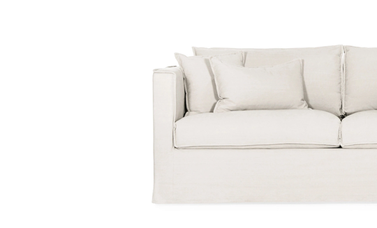MILFORD Klädsel Bäddsoffa Beige