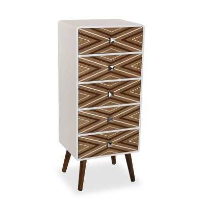 Kommod Versa iris Trä Bambu Furu Trä MDF/Paulowniaträ (38 x 85 x 48 cm)