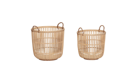 BAMBU Korg 2 Set Natur