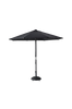 Parasoll Capri/NeroØ3m stång polyester