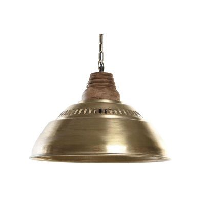 Taklampa DKD Home Decor Gyllene Brun 50 W (43 x 43 x 31 cm)