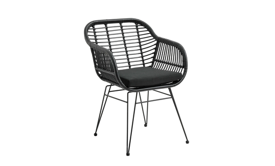 GARDEN Fåtölj Svart