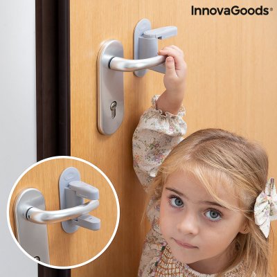 Säkerhetslås för dörrspak Dlooky InnovaGoods 2 antal