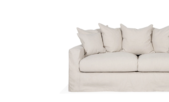MONACO PREMIUM Klädsel 2-sitssoffa Beige