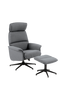 Recliner Wilda, med pall