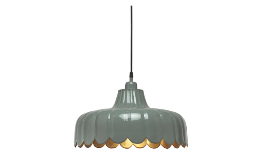 WELLS Taklampa Grön 43cm
