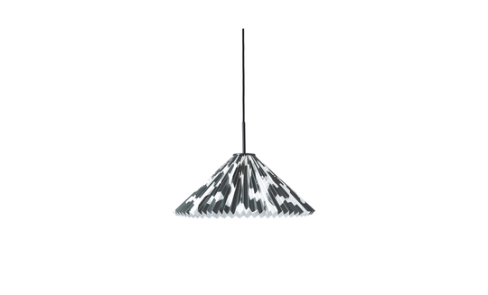 POLLY Taklampa 45cm Svart/Vit