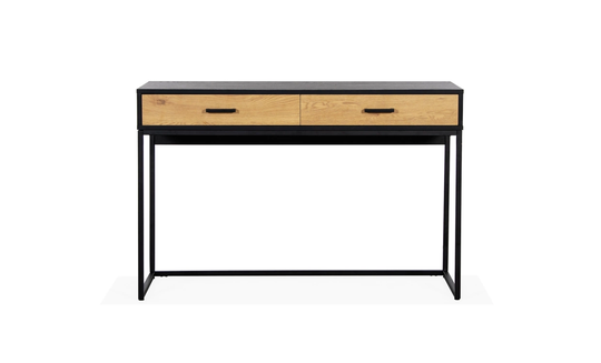 REGIS Skrivbord 120 Svart/Natur