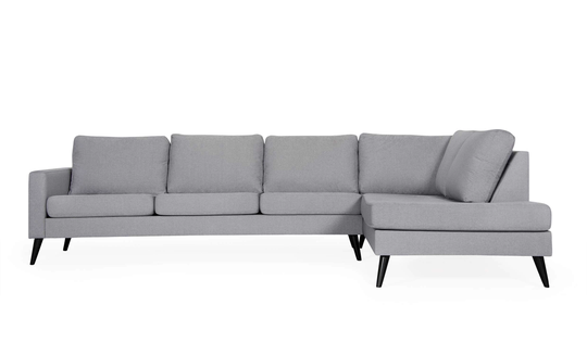 GOTLAND L-soffa Höger Ljusgrå