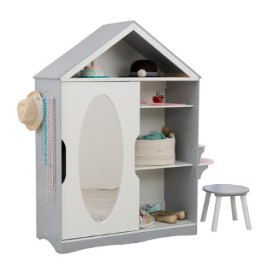 KidKraft ® kostymskåp med spegel