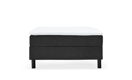 DALARÖ 140 Kontinentalsäng Svart