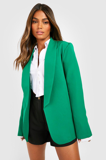 Basic Figursydd Kavaj Med Låg Skärning, Green