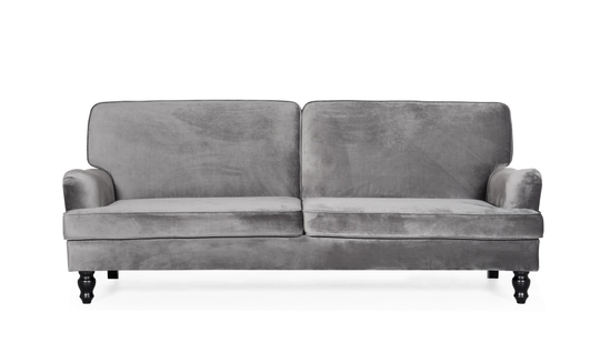 HOWARD Bäddsoffa Velvet Grå