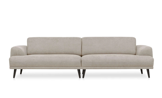 ANCONA 4-sitssoffa Mörkbeige