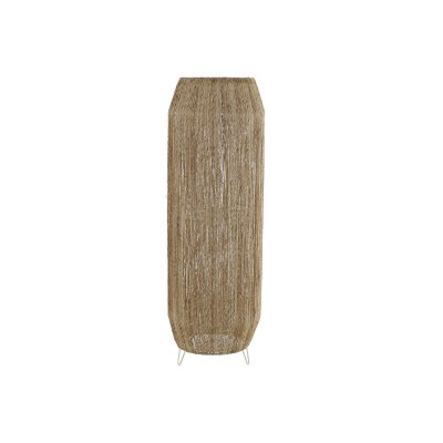 Golvlampa DKD Home Decor Naturell Metall 40 W Bali Jute (29 x 29 x 81 cm)