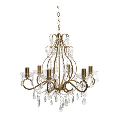 Taklampa DKD Home Decor Akryl Metall (51 x 44 x 43 cm)