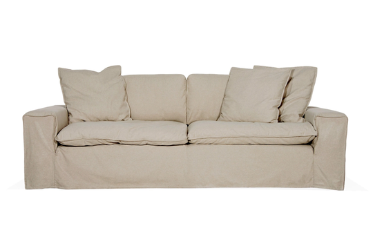 DOVER Grand Deluxe 3-sitssoffa Linnebeige