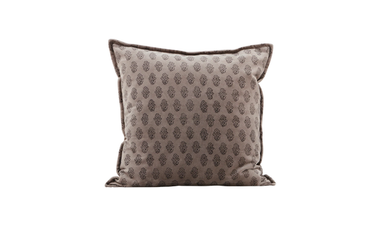VELV Kuddfodral Grey Print 50x50