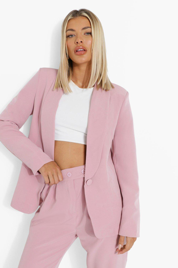 Figursydd Kavaj Med Låg Urringning, Pink