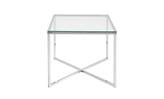 ELSA Soffbord Glas Krom